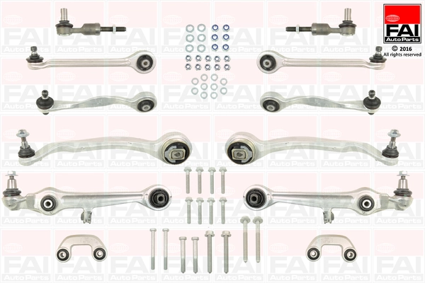 Control/Trailing Arm Kit, wheel suspension